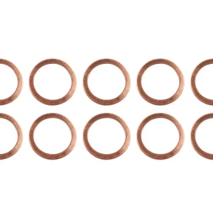 10x Injectie Afdichtringen voor PORSCHE 911 F/G 69-89 964 924 928 Koperen Afdichting Betrouwbaar