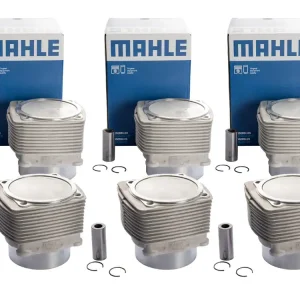 Wereldwijde Verzending 6x zuigers + cilinders voor PORSCHE 964 3.3 turbo 320PS