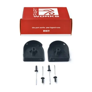 Luxe Achterklepafdekkingen voor PORSCHE 924 944 tot -'85 Kofferbakafdekking SET