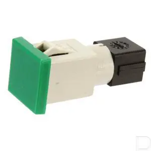 Aanbieding Controlelamp inbouw met vlakstekkeraansluiting 6.3mm 12/24V groen