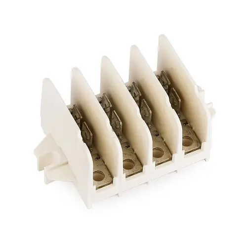 Actieprijs Verdeelblok met 20 aansluitingen, platte klemmen 6,3 mm².