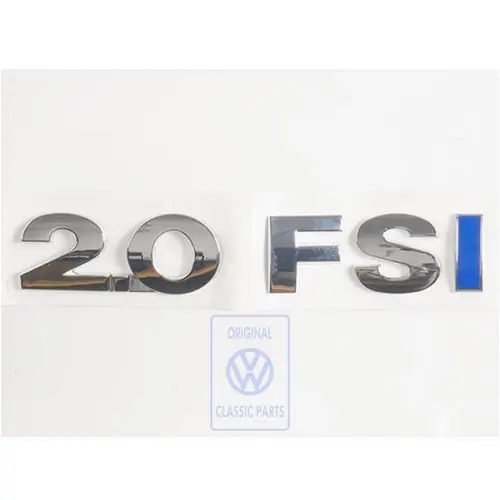 2.0 FSI" achterklep embleem voor VW Touran (2003-2005) Hete Deal
