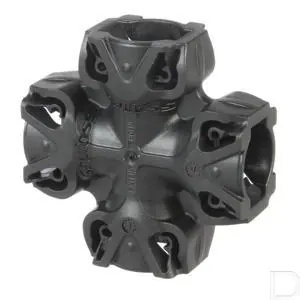 4-weg insteekkoppeling Push-in normaal Lage Kosten