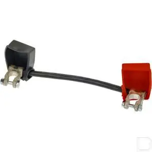 Accukabel met klem plus en min 200mm 25mm² Tijdelijk Beschikbaar