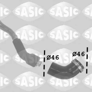 Laadlucht-/turboslang Sasic 3334042 Tijdelijk Beschikbaar